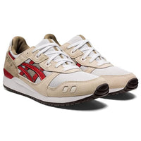 ASICS GEL-LYTE III OG Running Shoes for Men – Smoke Grey/Red Alert | Retro Style Meets Modern Comfort - Best Price online Prokicksports.com
