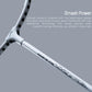 Hundred Powertek Star Strung Badminton Set (Pack of 2 Racquets) | Lightweight Aluminium Frame with Pre-Strung Strings, Full Cover & Shuttlecock Combo for Beginners - Best Price online Prokicksports.com