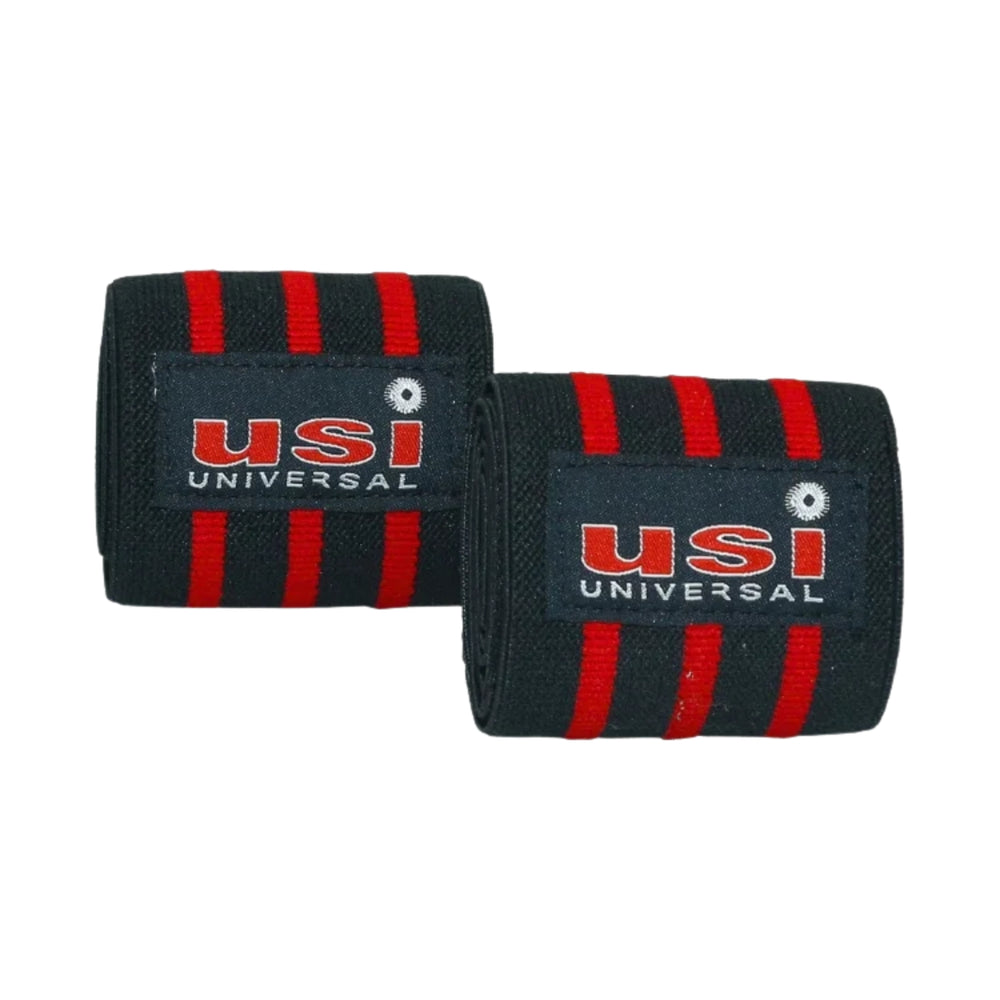 USI 3 Line Boxing Elbow Wrap (76 cm) | Strong Elastic Support with Velcro Closure for Weightlifting, Powerlifting & Strength Training - Best Price online Prokicksports.com