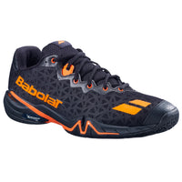Babolat Shadow 4 Men Badminton Shoes – Lightweight Indoor Court Shoes with Enhanced Stability, Cushioning & Grip for Fast Footwork, Black/Orange - Best Price online Prokicksports.com