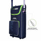 DSC EVOQ Duffle Cricket Kit Bag with Wheelie – Navy/F Yellow, Premium Wheelie Duffle Cricket Gear Bag with Large Capacity & Durable Fabric - Best Price online Prokicksports.com