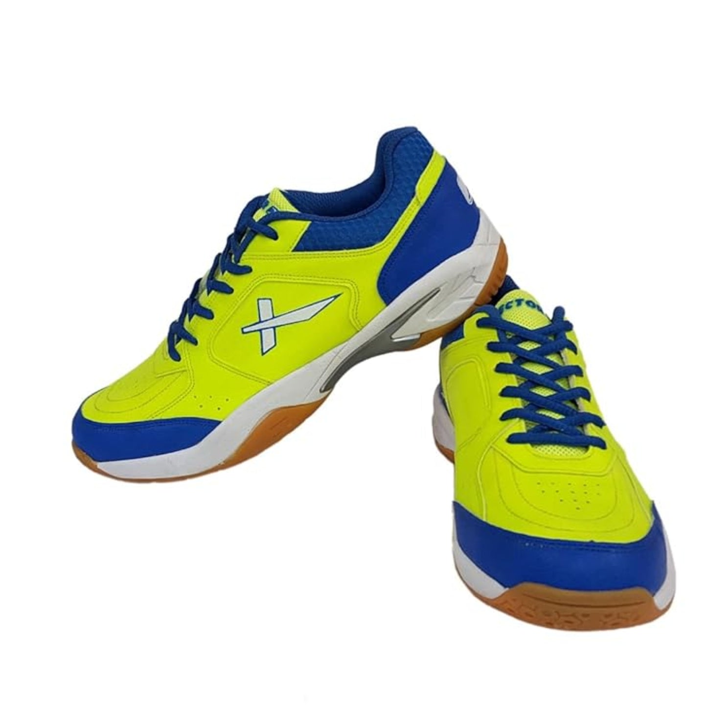Vector X CS-2015 Plastic Badminton Shoes | Lightweight Court Shoes with Durable Plastic Sole | Training & Recreational Use - Best Price online Prokicksports.com