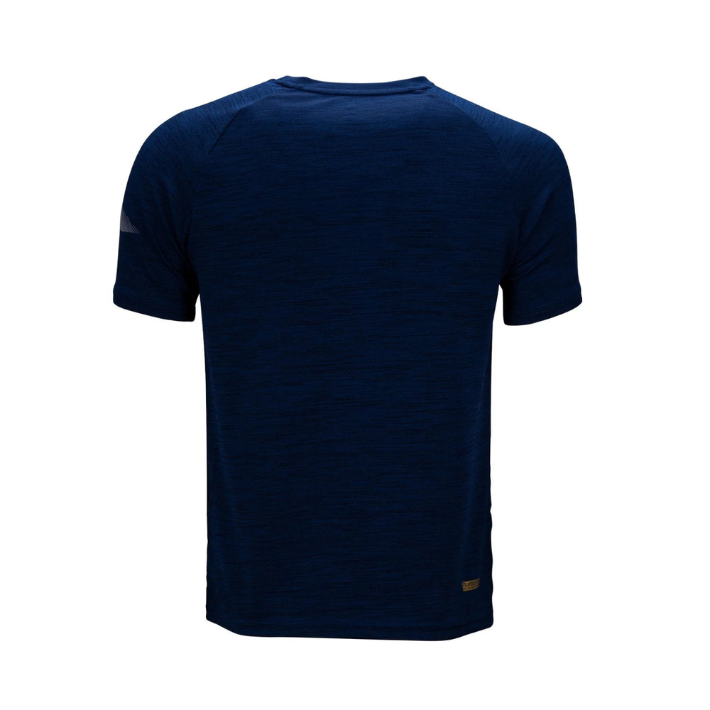 Li-Ning ATST707-3 Men’s Round Neck Badminton T-Shirt, Navy | Lightweight Quick-Dry Sports Tee with Breathable Comfort - Best Price online Prokicksports.com