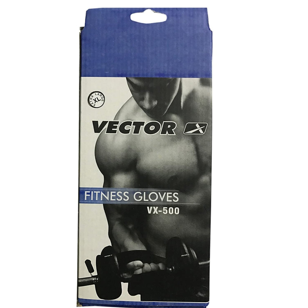 Vector X VX-500 Gym & Fitness Gloves | Durable Anti-Slip Padded Gloves with Wrist Support & Breathable Mesh for Training - Best Price online Prokicksports.com