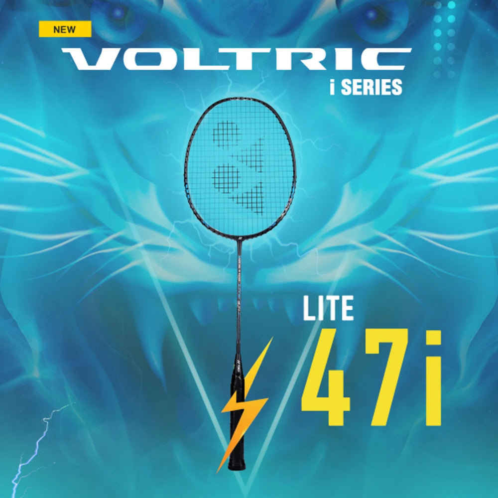 Yonex Voltric Lite 47i Badminton Racquet | Graphite, Nanometric Technology, Ultra-Thin Shaft, Solid Feel Core, Lightning-Fast Head Speed, Control & Power