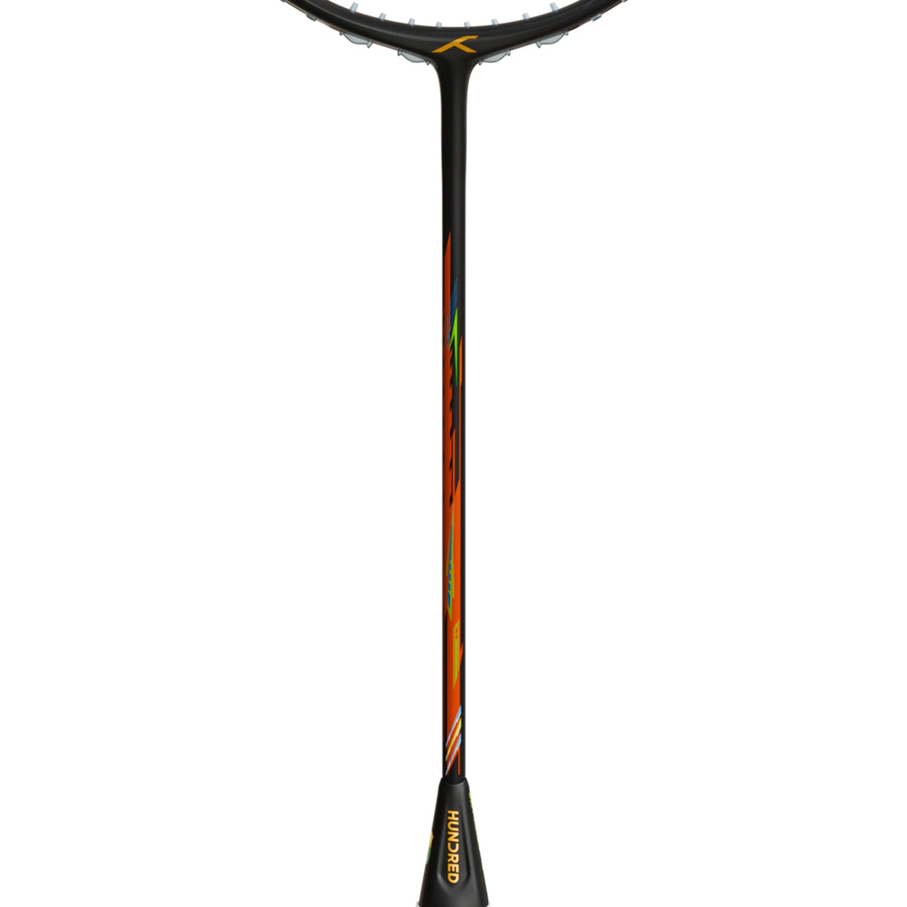 Hundred Flareon Typhoon Unstrung Badminton Racquet | Superlight Carbon Fibre Frame with CNTRL Foam Technology | Speed & Control Series - Best Price online Prokicksports.com