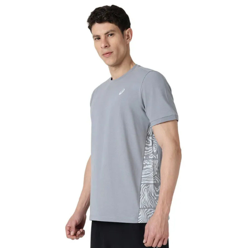ASICS Neck Detail SS Top for Men | Round Neck Sports T-Shirt - Best Price online Prokicksports.com