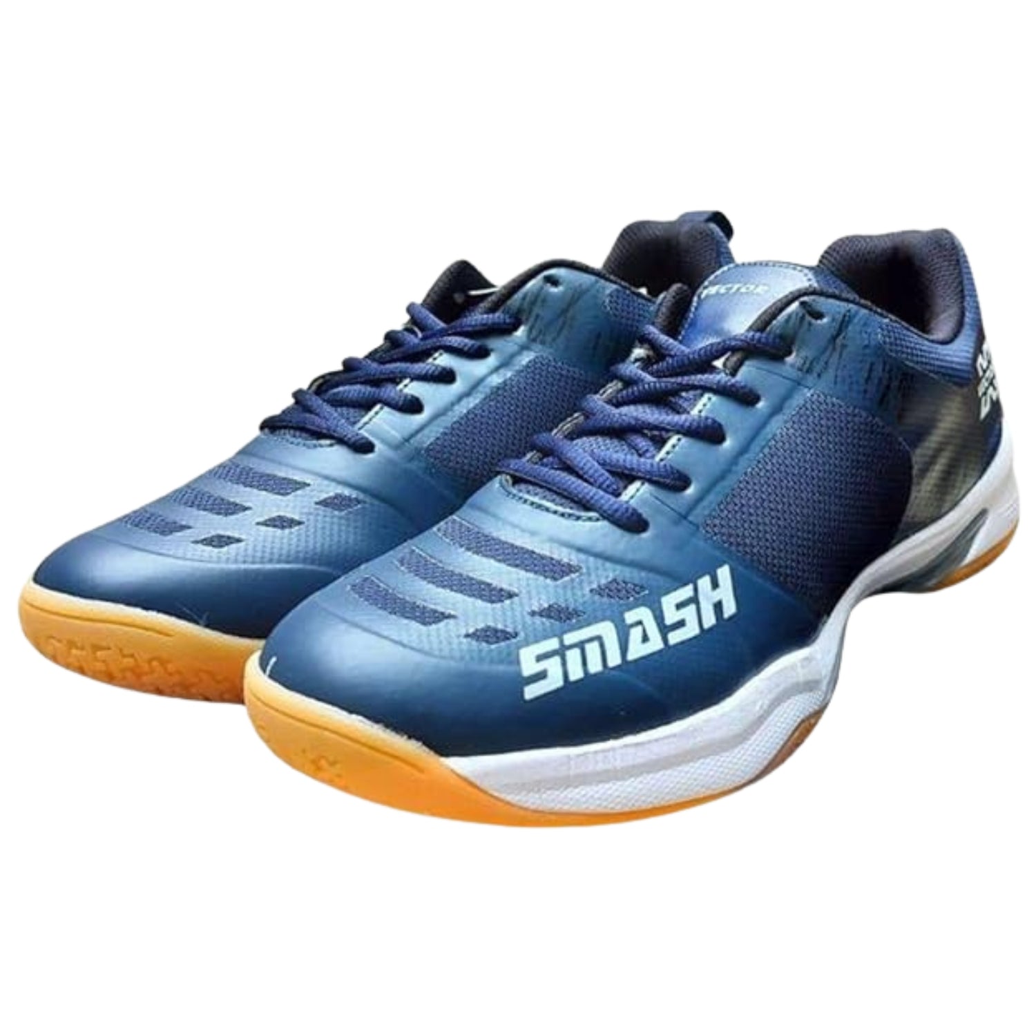 Vector X Smash Badminton Shoes – Lightweight Indoor Court Shoes for Men | Non-Marking Sole | Breathable Design | Comfort, Grip & Durability - Best Price online Prokicksports.com