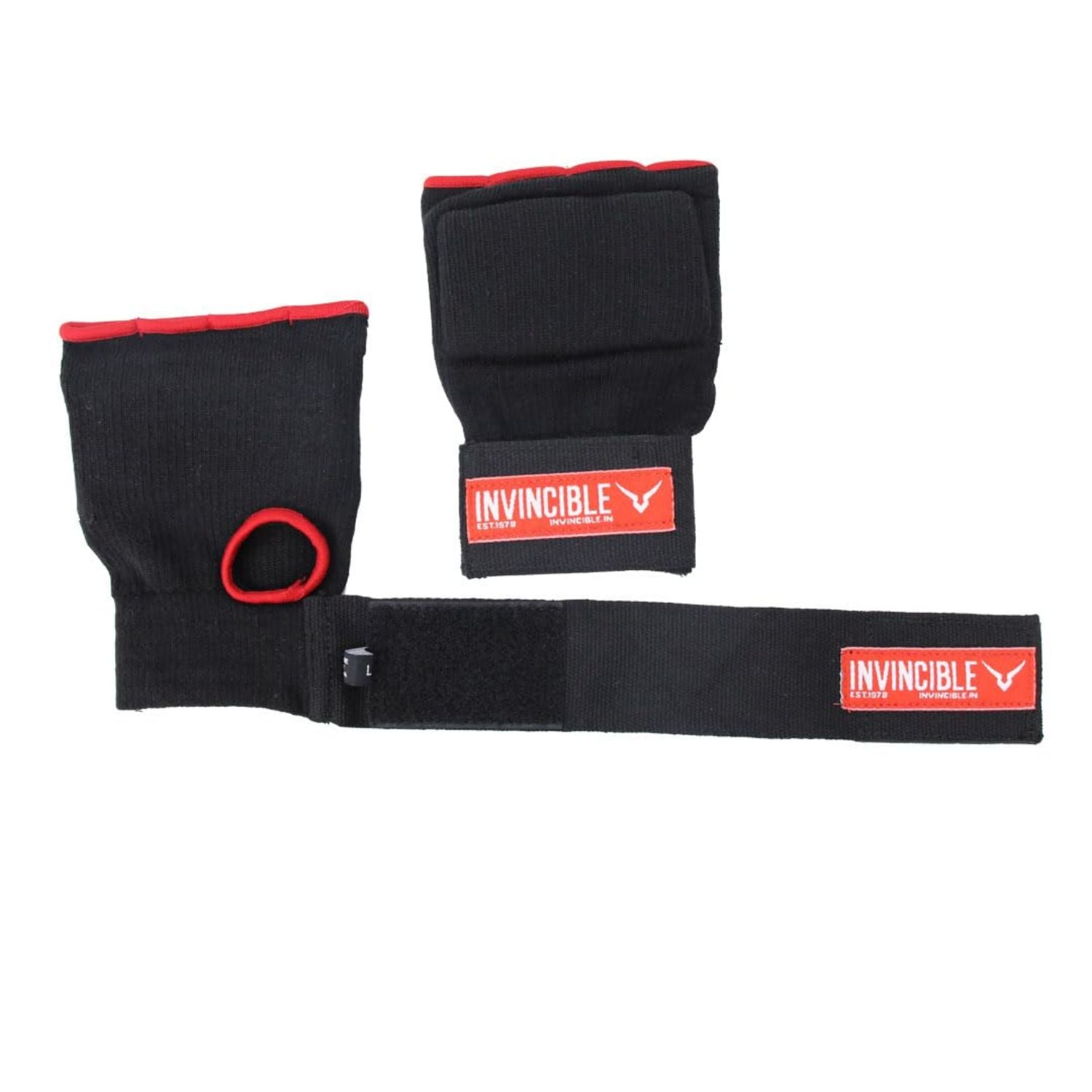 Invincible Inner Gloves for Boxing| Lightweight Hand Wrap Alternative | Hook & Loop Closure - Best Price online Prokicksports.com