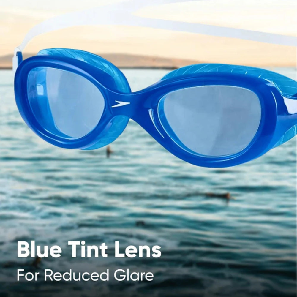 Speedo Futura Classic Swimming Goggles – Adult/Junior | Anti-Fog UV Protection Lenses with Soft Seal, Flexible One-Piece Frame & Adjustable Strap for Comfortable Swim Training - Best Price online Prokicksports.com