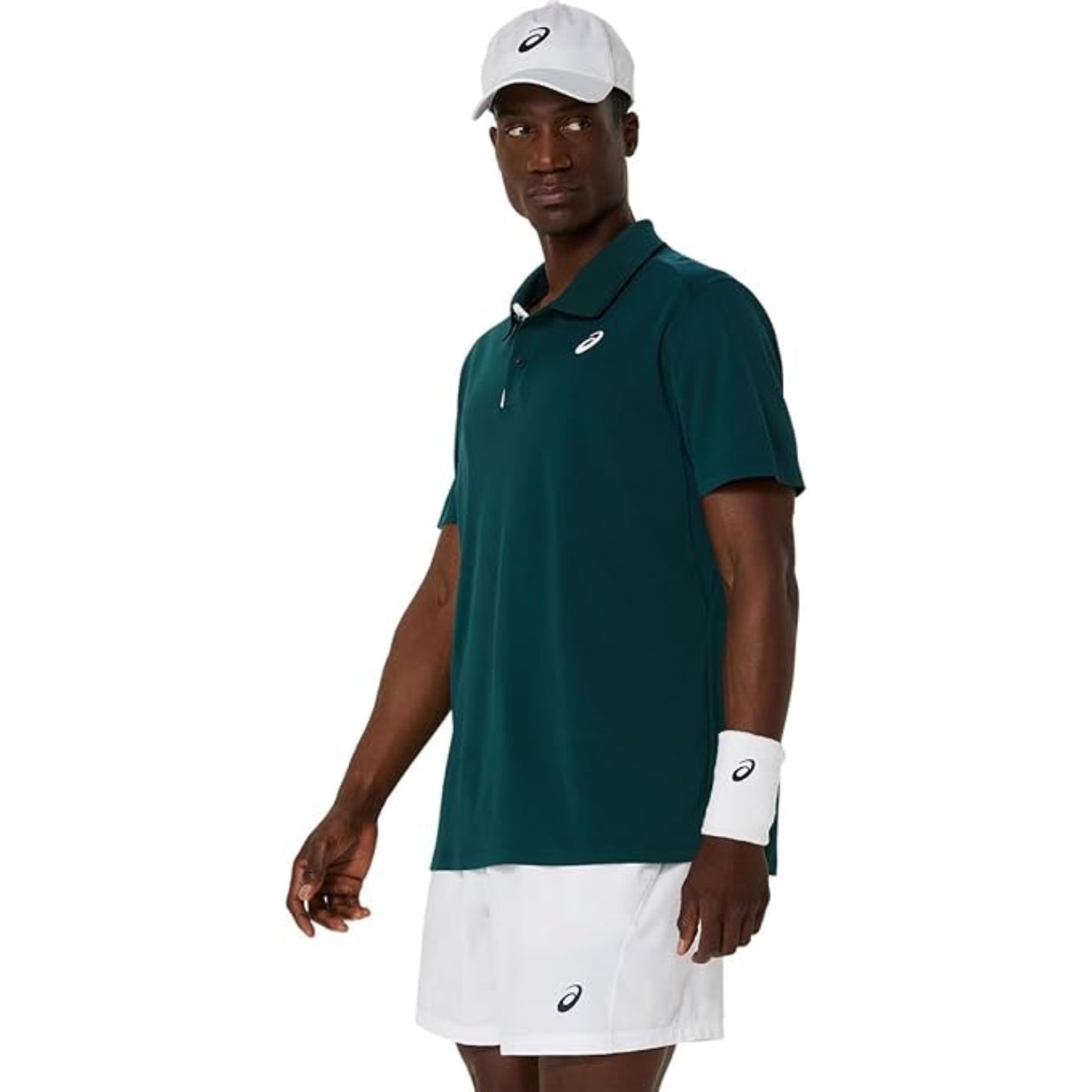 ASICS Court Polo Men T-Shirt Roundneck | Breathable & Stylish Sports Polo Tee - Best Price online Prokicksports.com