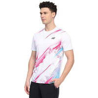 YONEX RJ H036-2877-Easy4-S Junior Round Neck T-Shirt - 100% Polyester| Lightweight | Breathable | Quick-Dry Sportswear for Junior | Comfortable Fit for Badminton & Training - Best Price online Prokicksports.com