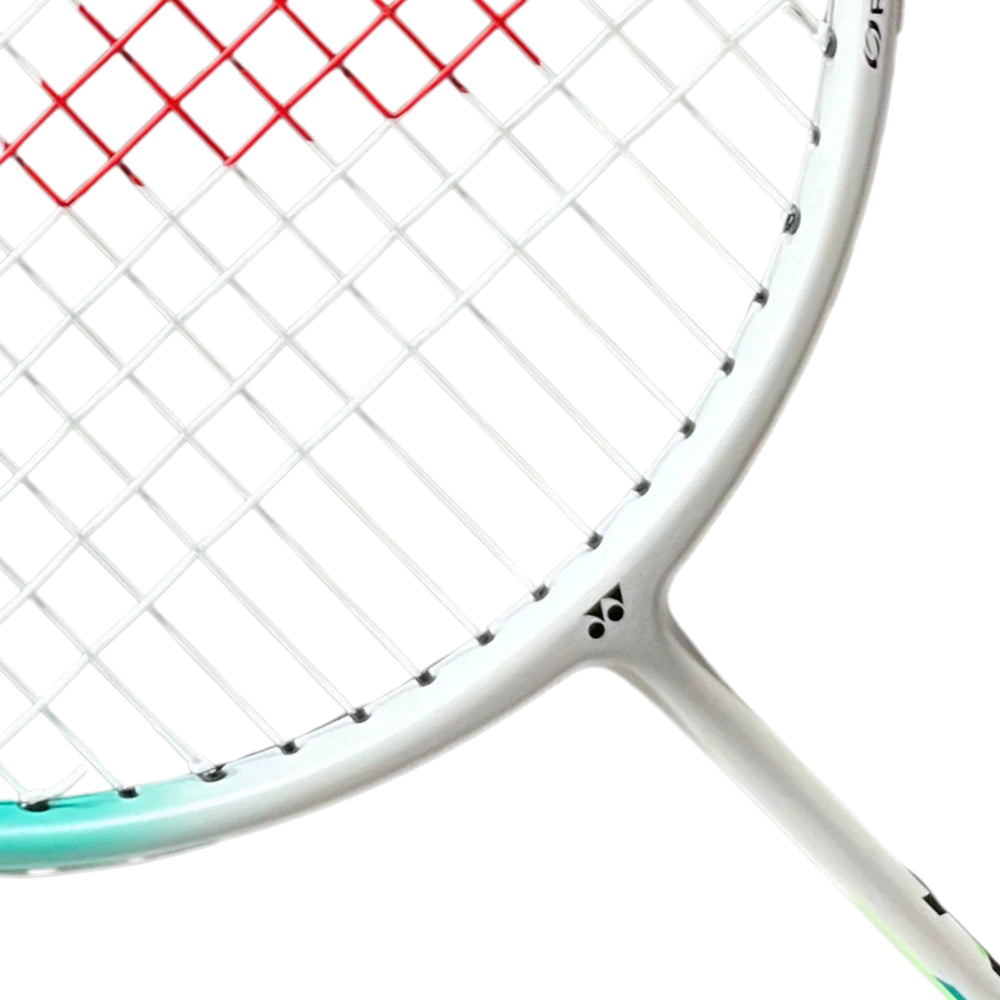 Yonex Astrox 01 Feel Strung Badminton Racquet (G4-4U) – White/Mint | Lightweight, Head-Heavy, High-Performance Racquet for Advanced Players | Power, Precision & Speed - Best Price online Prokicksports.com