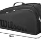 Wilson Noir Tour 12PK Racquet Bag – WR8029701001 - Black | Premium Tennis Bag for 12 Racquets | Sleek Design, Thermoguard Protection & Ample Storage - Best Price online Prokicksports.com