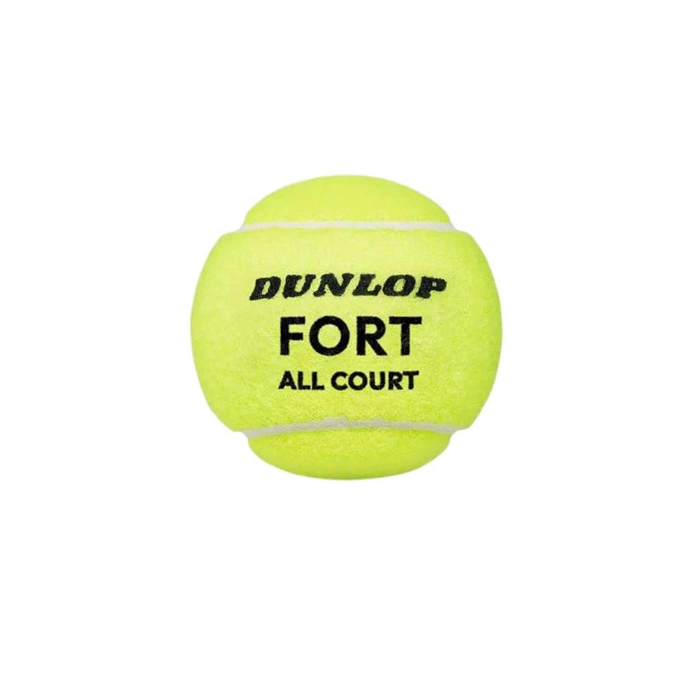 Dunlop Fort All Court Tennis Balls Carton, Yellow (24 Cans) - Best Price online Prokicksports.com