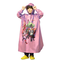 Zeel PG05 Kids Full Raincoat | Waterproof Full-Length Rainwear for Children