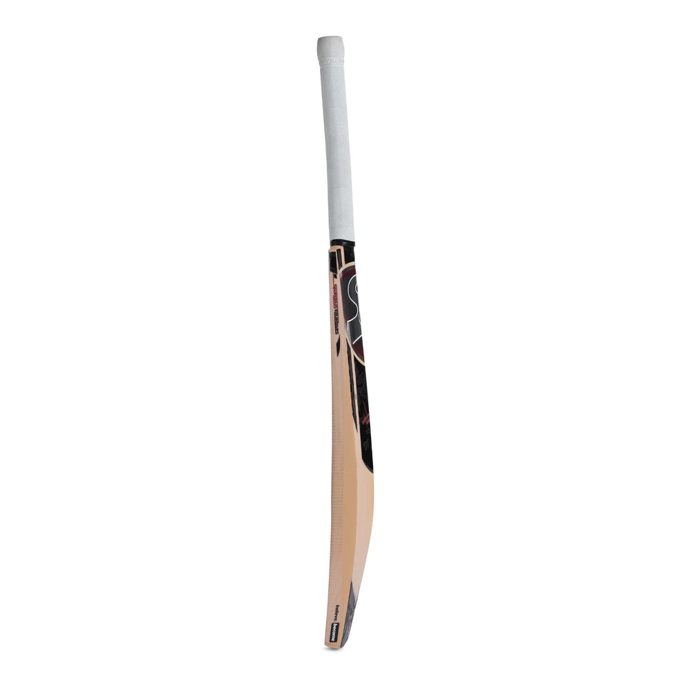 SG Liam Armour English Willow Cricket Bat - Size 4 | Hard-Pressed Blade, Thick Edges & Round Cane Handle