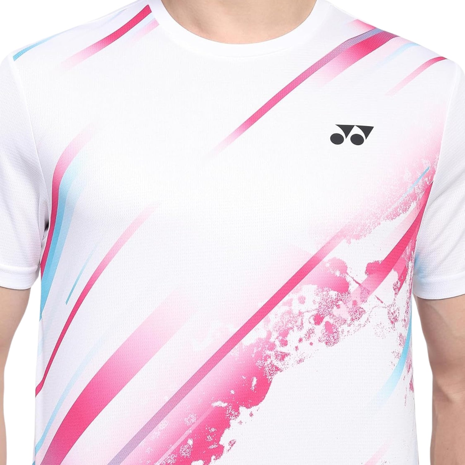 YONEX RJ H036-2877-Easy4-S Junior Round Neck T-Shirt - 100% Polyester| Lightweight | Breathable | Quick-Dry Sportswear for Junior | Comfortable Fit for Badminton & Training - Best Price online Prokicksports.com