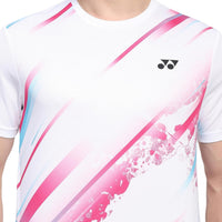 YONEX RJ H036-2877-Easy4-S Junior Round Neck T-Shirt - 100% Polyester| Lightweight | Breathable | Quick-Dry Sportswear for Junior | Comfortable Fit for Badminton & Training - Best Price online Prokicksports.com