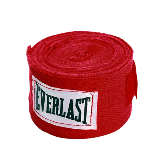 Everlast 4455RP Classic Boxing Hand Wrap, 120 Inches - Red - Best Price online Prokicksports.com