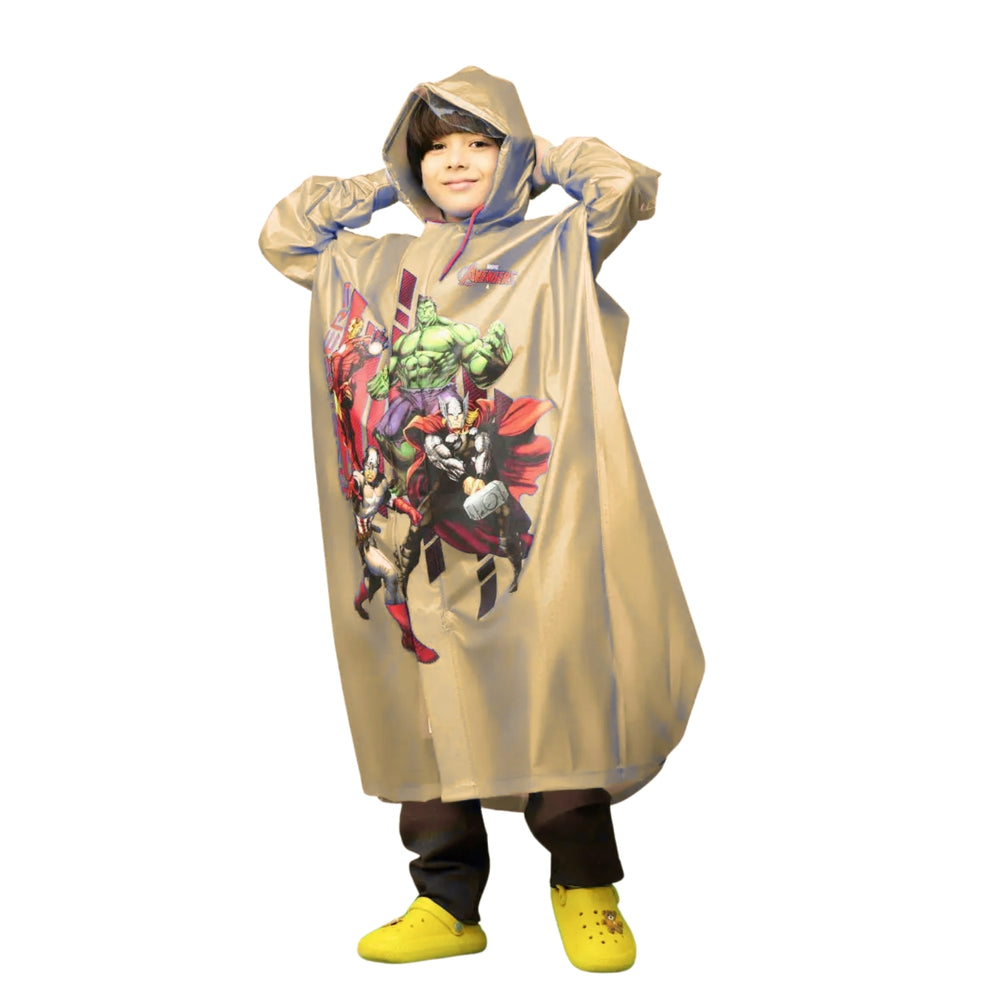 Zeel PG05 Kids Full Raincoat | Waterproof Full-Length Rainwear for Children