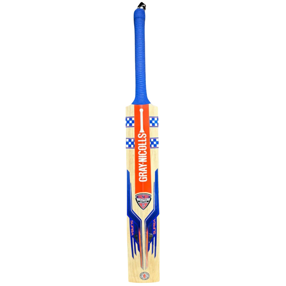 Gray Nicolls GN5 Supra English Willow Cricket Bat SH | Lightweight Short Handle Bat for Power, Control & Professional Stroke Play | Premium Cricket Equipment - Best Price online Prokicksports.com