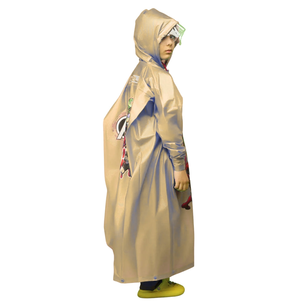 Zeel PG05 Kids Full Raincoat | Waterproof Full-Length Rainwear for Children