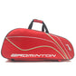 Li-Ning 9 in 1 Badminton Kit Bag – Red | Multi-Compartment Gear Bag for Complete Badminton Storage - Best Price online Prokicksports.com