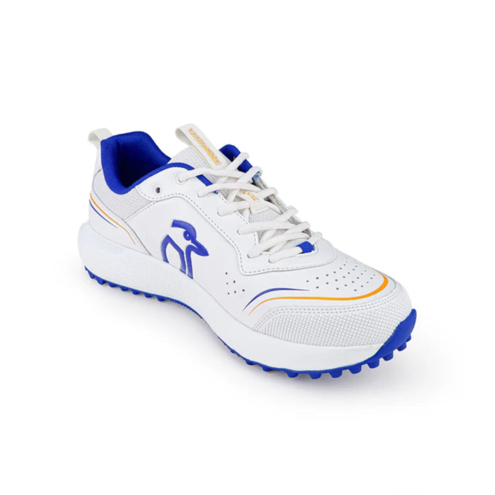 Kookaburra Pro 3.2 Rubber Cricket Shoes – Blue/White | Comfortable & Grip-Ready on the Field - Best Price online Prokicksports.com