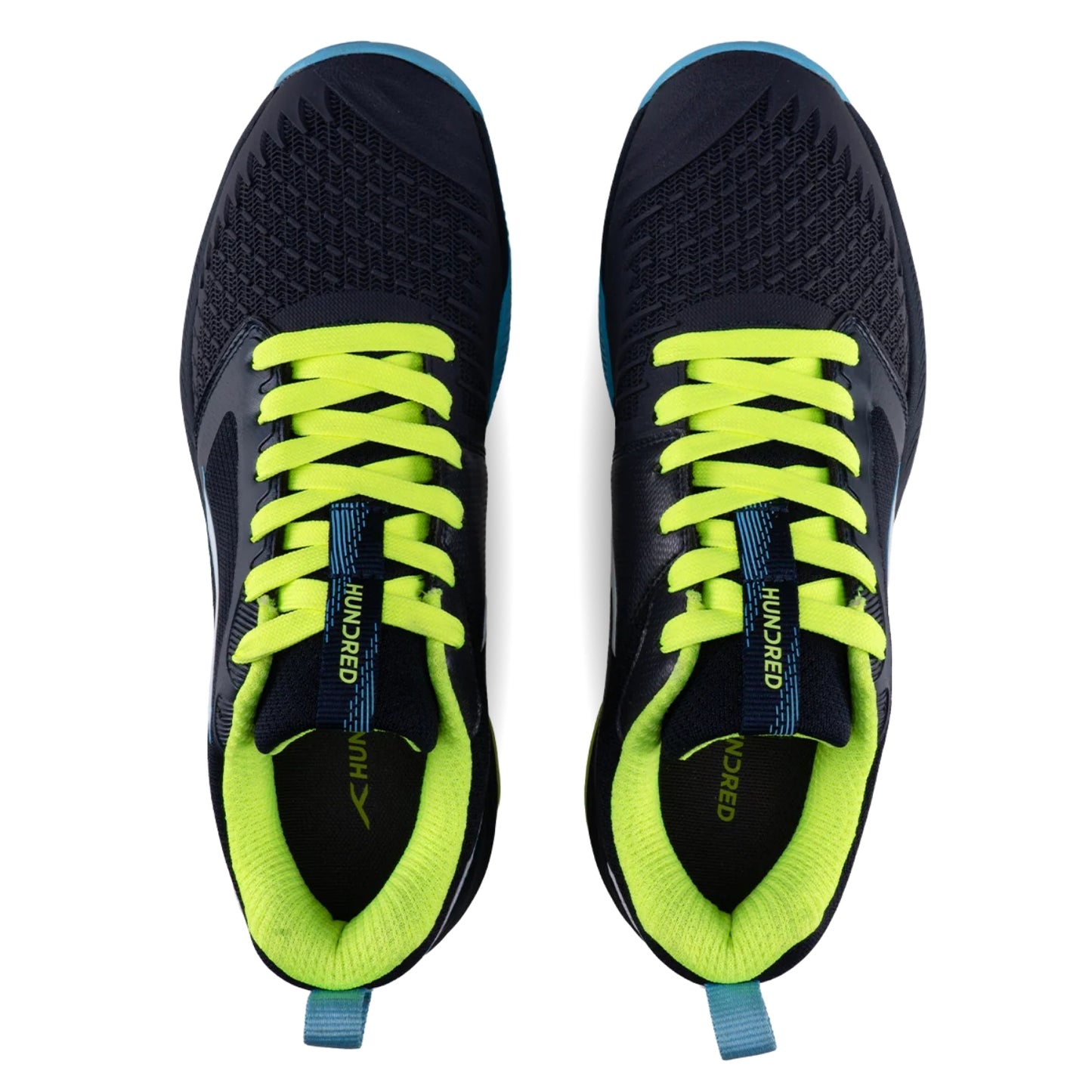 Hundred Hyper Spike Badminton Shoes | High Grip Indoor Court Shoes with Cushioned Comfort & Stability | Professional Badminton Footwear - Best Price online Prokicksports.com