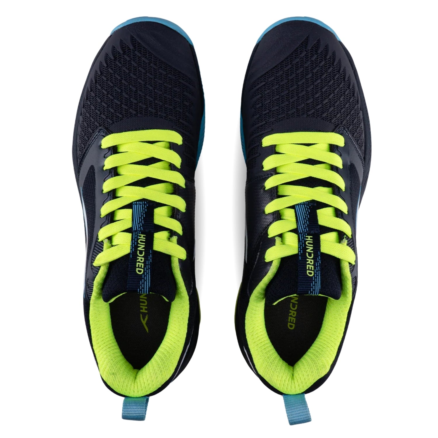 Hundred Hyper Spike Badminton Shoes | High Grip Indoor Court Shoes with Cushioned Comfort & Stability | Professional Badminton Footwear - Best Price online Prokicksports.com