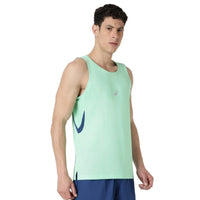 ASICS Panel Detail Sleeveless Top for Men | Sports Sleeveless T-Shirt - Best Price online Prokicksports.com