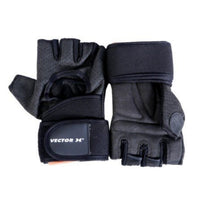 Vector X VX-500 Gym & Fitness Gloves | Durable Anti-Slip Padded Gloves with Wrist Support & Breathable Mesh for Training - Best Price online Prokicksports.com