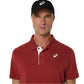 ASICS Court Polo Men T-Shirt Roundneck | Breathable & Stylish Sports Polo Tee - Best Price online Prokicksports.com
