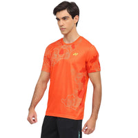 Yonex 2962 Men’s Round Neck T-Shirt | Lightweight Polyester Fabric with TruDry Moisture-Wicking & Breathable Comfort for Sports and Training - Best Price online Prokicksports.com