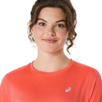 ASICS SILVER SS TOP for Women | Lightweight Quick-Dry Running T-Shirt with Breathable Fabric & Reflective Details - Best Price online Prokicksports.com