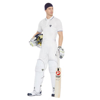 SG Test Cricket Whites Pant – Comfortable, Breathable Full-Length Trouser for Match Play, Practice, and Professional Cricket with Elastic Waist and Pockets - Best Price online Prokicksports.com