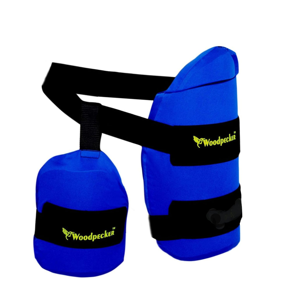 Woodpecker Combo Left Hand Cricket Thigh Guard | Lightweight Protection for Batsmen - Best Price online Prokicksports.com