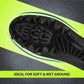 NIVIA Airstrike Kids Football Shoes | Mid-Top TPU Football Studs with EVA Cushioning & Superior Grip