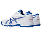 ASICS Gel-Peake 2 Cricket Shoes (Men) | Rubber Outsole | Breathable Mesh | Rearfoot GEL Cushioning | White/Atlantis Blue - Best Price online Prokicksports.com