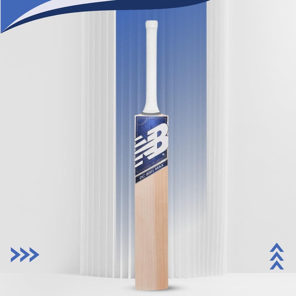 New Balance DC 800i Max English Willow Cricket Bat – Explosive Power Bat with Thick Edges for Club and League Cricketers