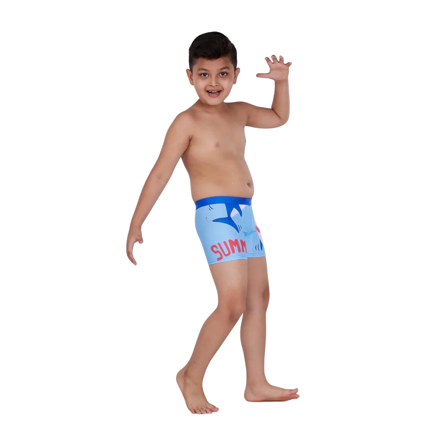 Airavat Coral 1516 Kids Swimming Jammer | Comfortable Boys Swim Shorts | Quick-Dry, Stretchable Swimwear for Training & Pool Use - Best Price online Prokicksports.com