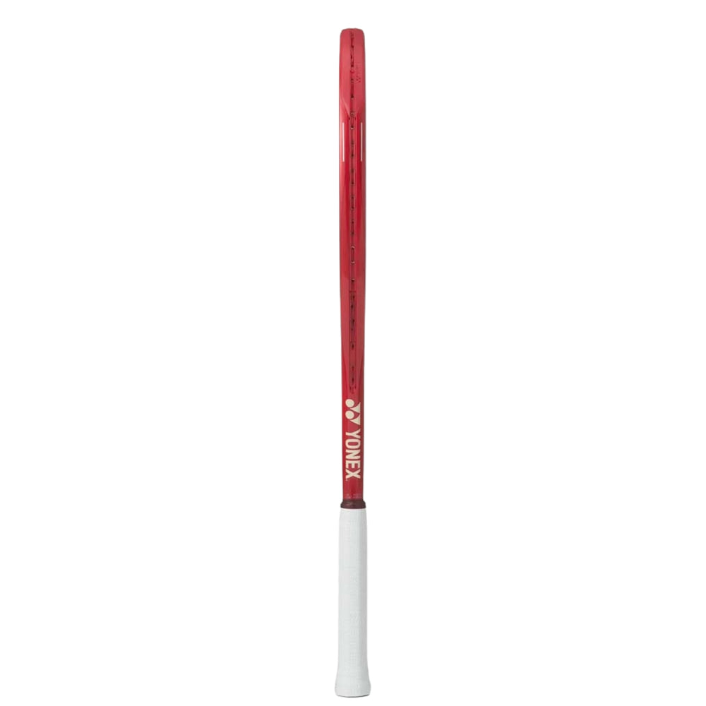 Yonex VCore Alpha L Strung Tennis Racquet, Ruby Red - 260 Grams | Lightweight Spin Racquet with Isometric Head & Easy Swing - Best Price online Prokicksports.com