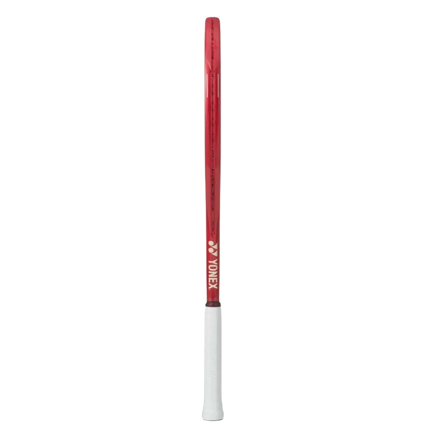 Yonex VCore Alpha L Strung Tennis Racquet, Ruby Red - 260 Grams | Lightweight Spin Racquet with Isometric Head & Easy Swing - Best Price online Prokicksports.com