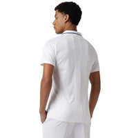 ASICS Cricket Polo 2 for Men, Cream | Lightweight Performance Polo with Moisture-Wicking Fabric & Breathable Comfort - Best Price online Prokicksports.com