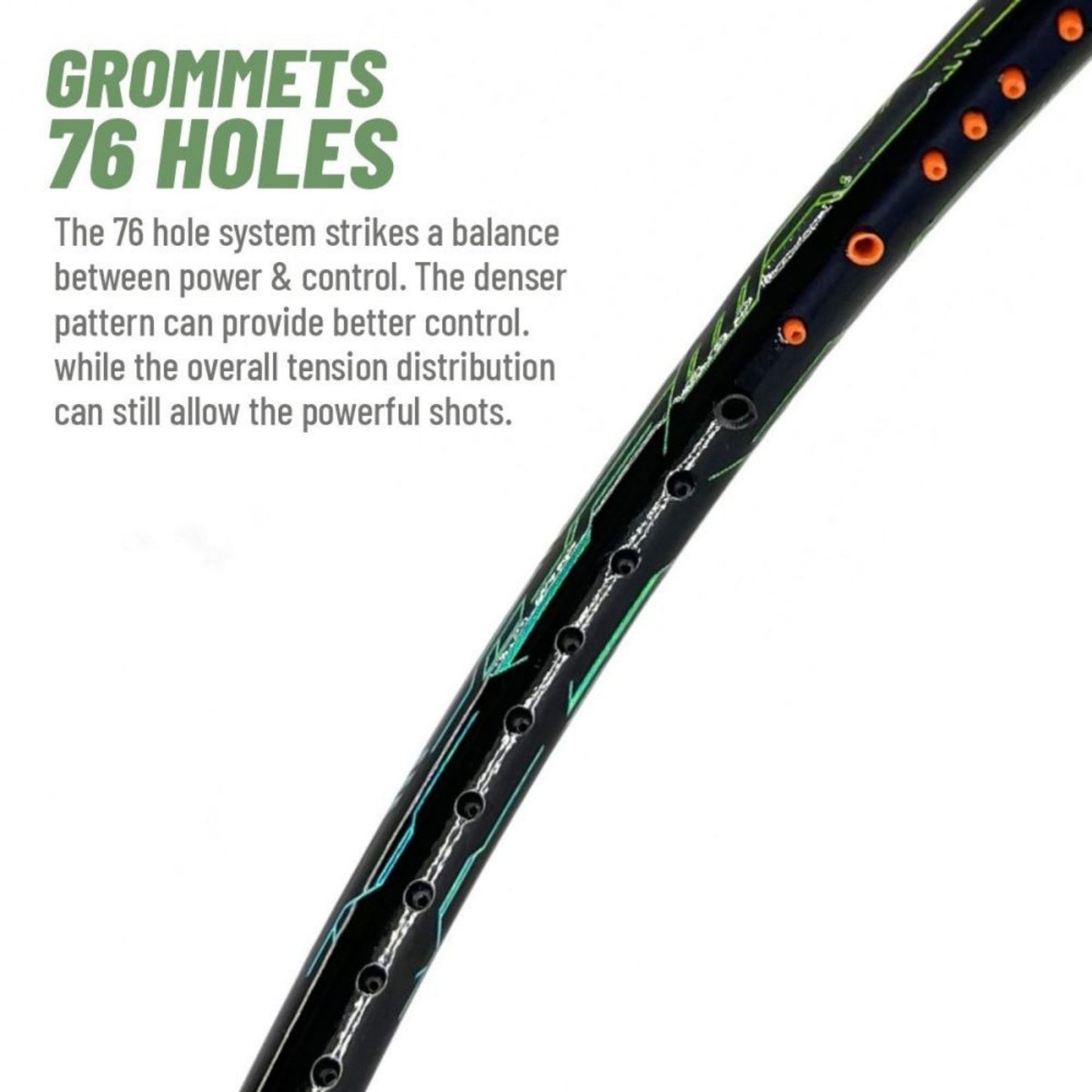 Apacs Fanatala Pro 101 Unstrung Badminton Racquet with Cover – Black, 4U G2 (Doubles Power 84g, 38lbs Tension, Compact Quad Voltaic) - Best Price online Prokicksports.com