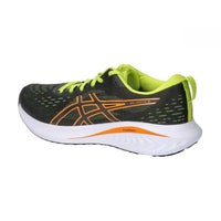 ASICS GEL-EXCITE 10 Running Shoes for Men | Shock Absorption | Rearfoot GEL Cushioning | Breathable Mesh | Black/Bright Orange - Best Price online Prokicksports.com