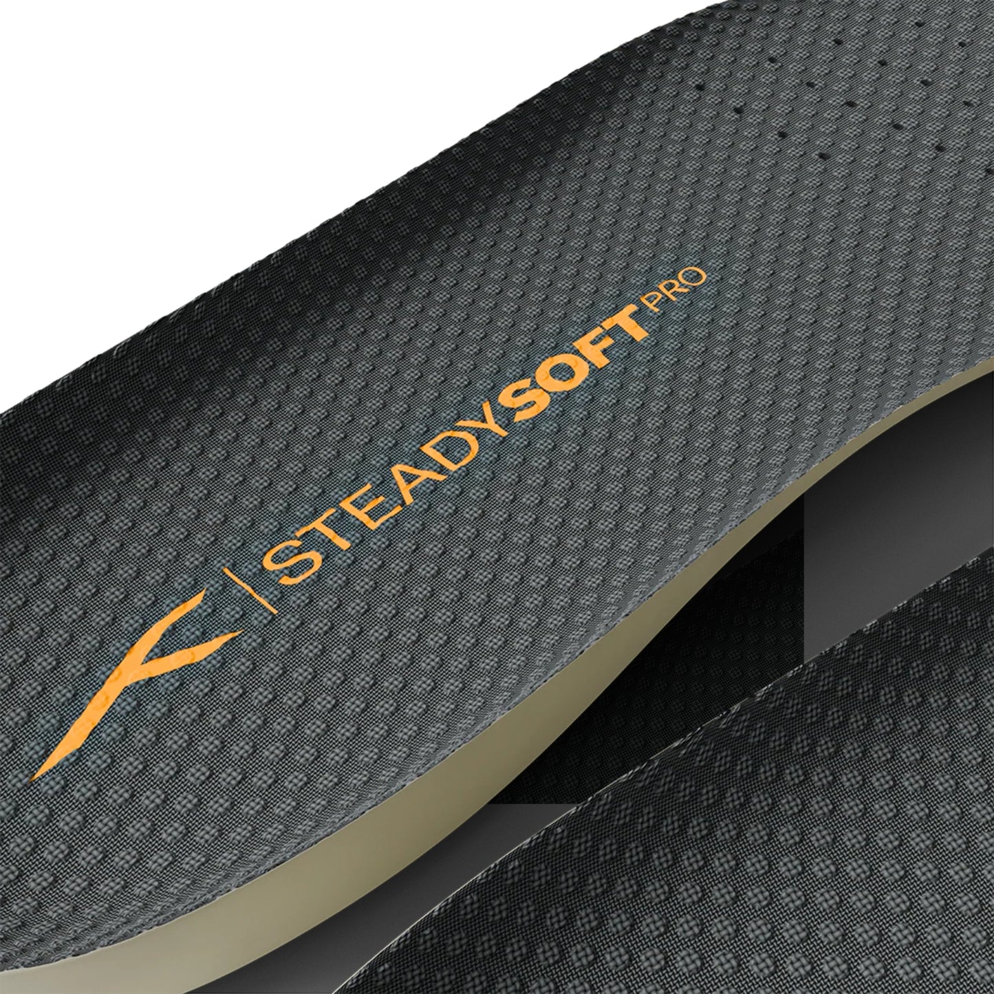 HUNDRED Steady Soft Pro Insoles, Dark Grey | Anti-Slip Cushioned Sports Insole with Comfort & Odour Control - Best Price online Prokicksports.com