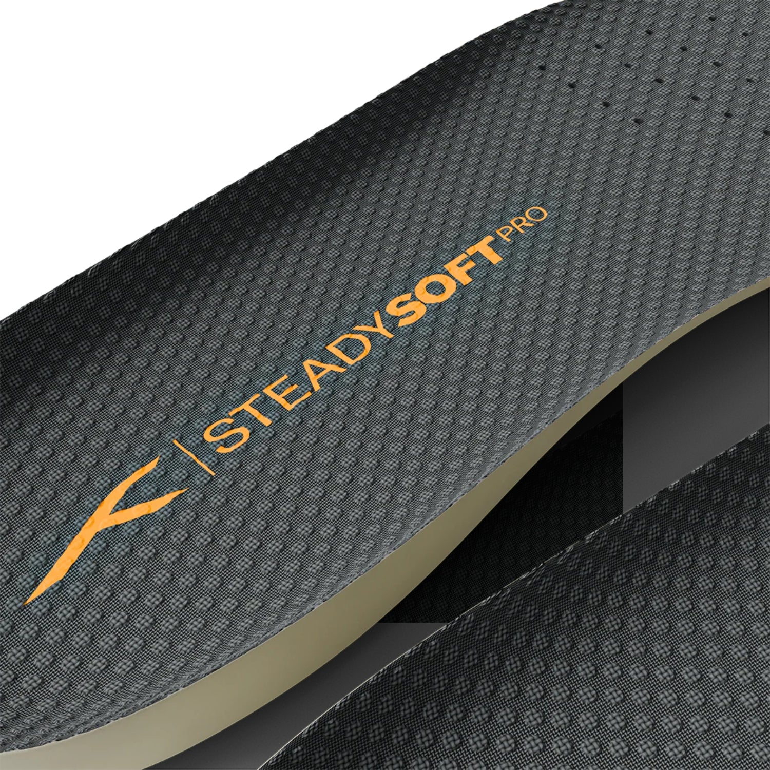 HUNDRED Steady Soft Pro Insoles, Dark Grey | Anti-Slip Cushioned Sports Insole with Comfort & Odour Control - Best Price online Prokicksports.com