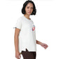 ASICS Drawstring Sleeve SS Top for Women | Round Neck Sports T-Shirt - Best Price online Prokicksports.com